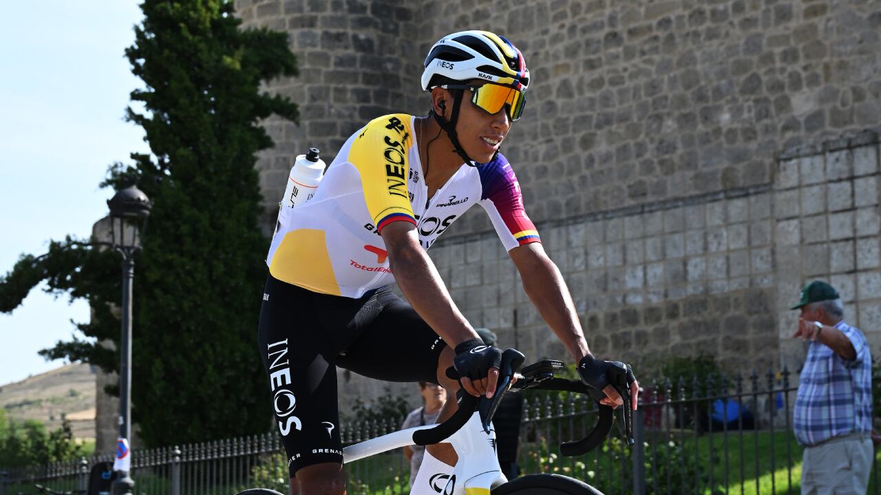 Egan Bernal, líder del Ineos Grenadiers en la Vuelta a Burgos 2025