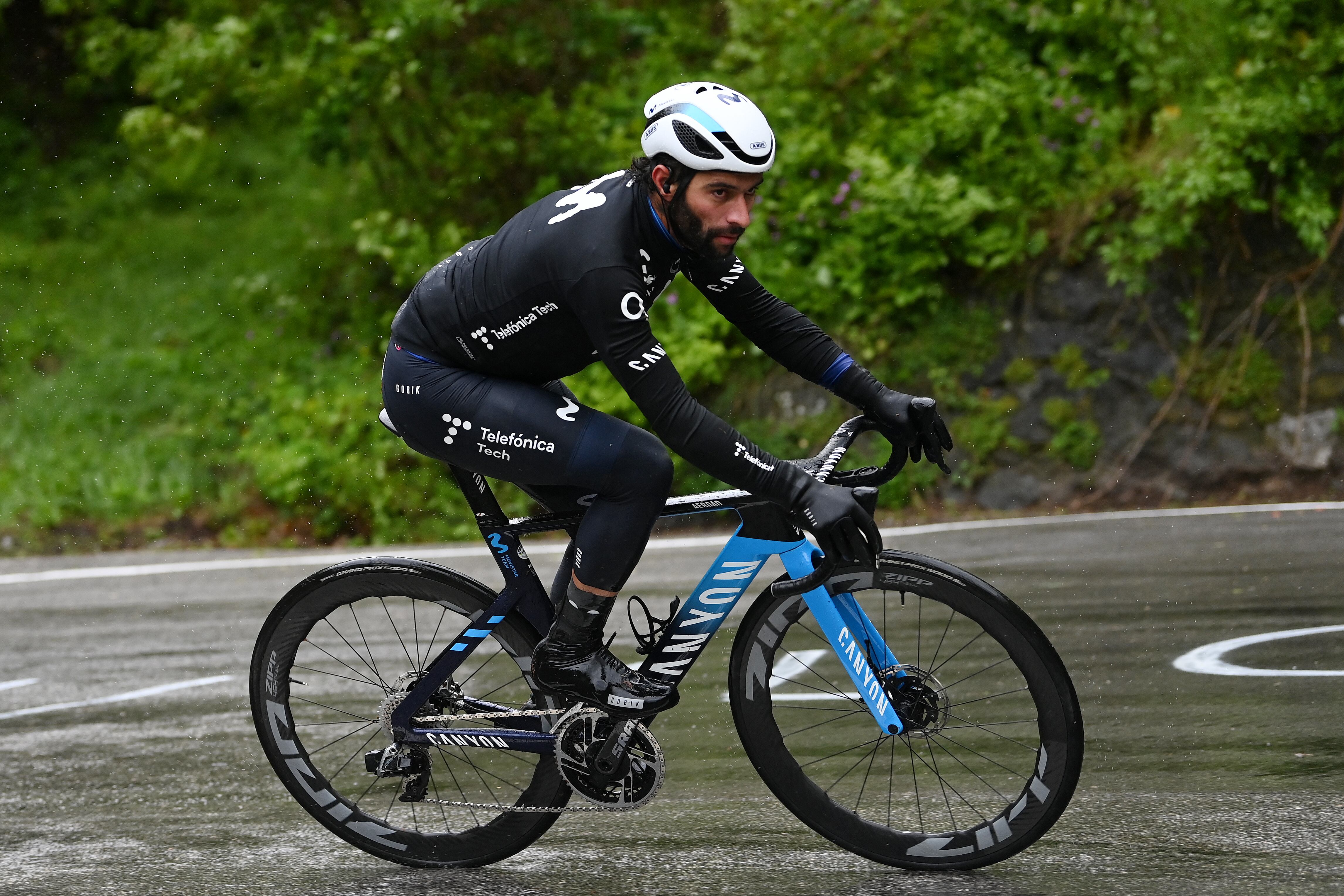 VIAREGGIO, ITALY - MAY 16: Fernando Gaviria of Colombia and Movistar Team competes during the 106th Giro d'Italia 2023, Stage 10 a 196km stage from Scandiano to Viareggio / #UCIWT / on May 16, 2023 in Viareggio, Italy. (Photo by Tim de Waele/Getty Images)