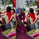 Mujer que le habría dado cerveza a una niña en Cartagena