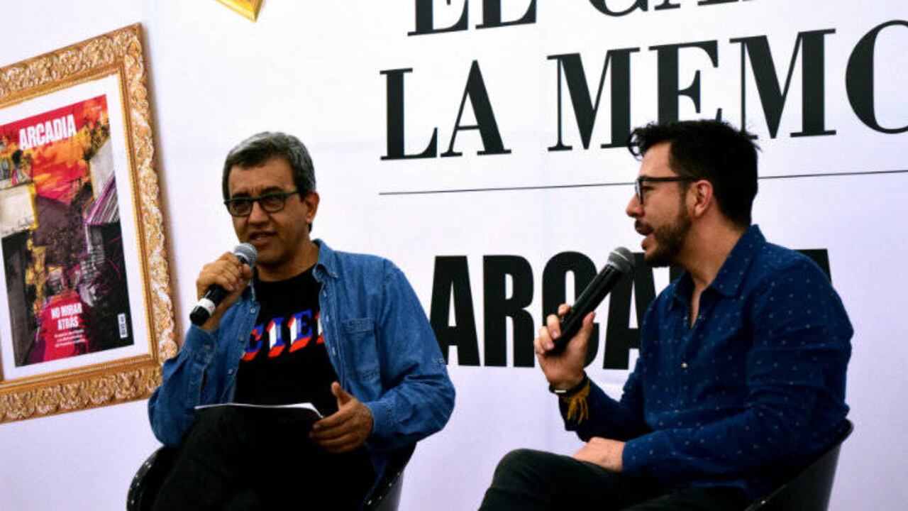 Luis Fernando González y Camilo Jiménez Santofimio. Foto: María José Chitiva.