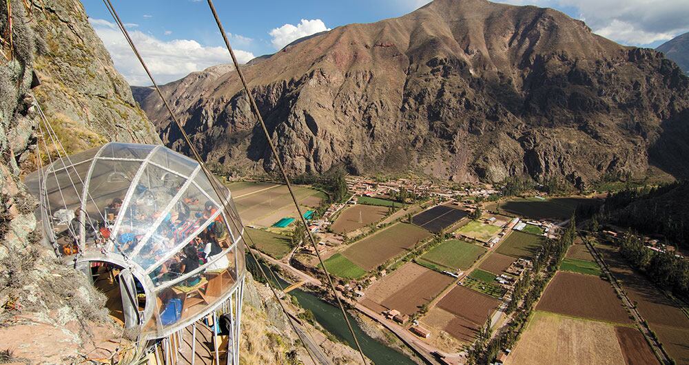 Cusco (Perú), donde la gente desafía su vértigo
