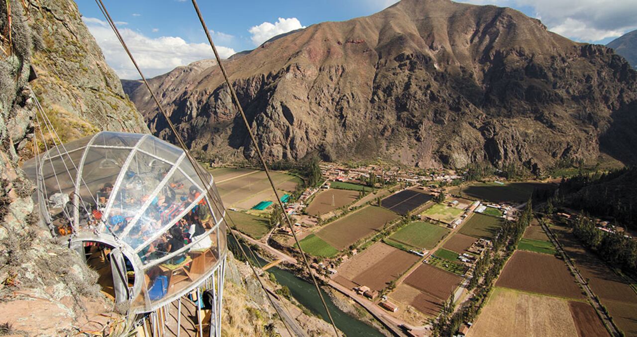 Cusco (Perú), donde la gente desafía su vértigo