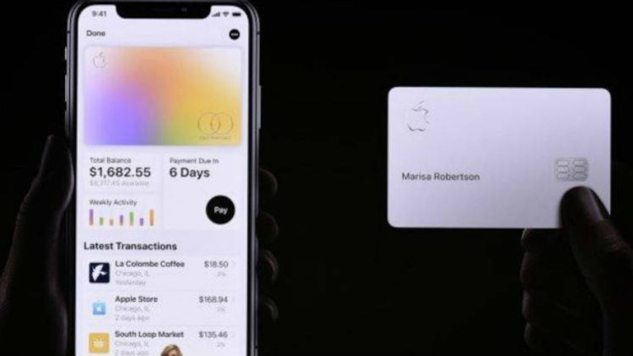 GETTY IMAGES / Apple Card ofrece "el poder de un iPhone en una tarjeta de crédito", dice la tecnológica.