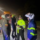 Una de las zonas más impactadas fue la Autopista Norte, donde las lluvias provocaron el colapso del tráfico.