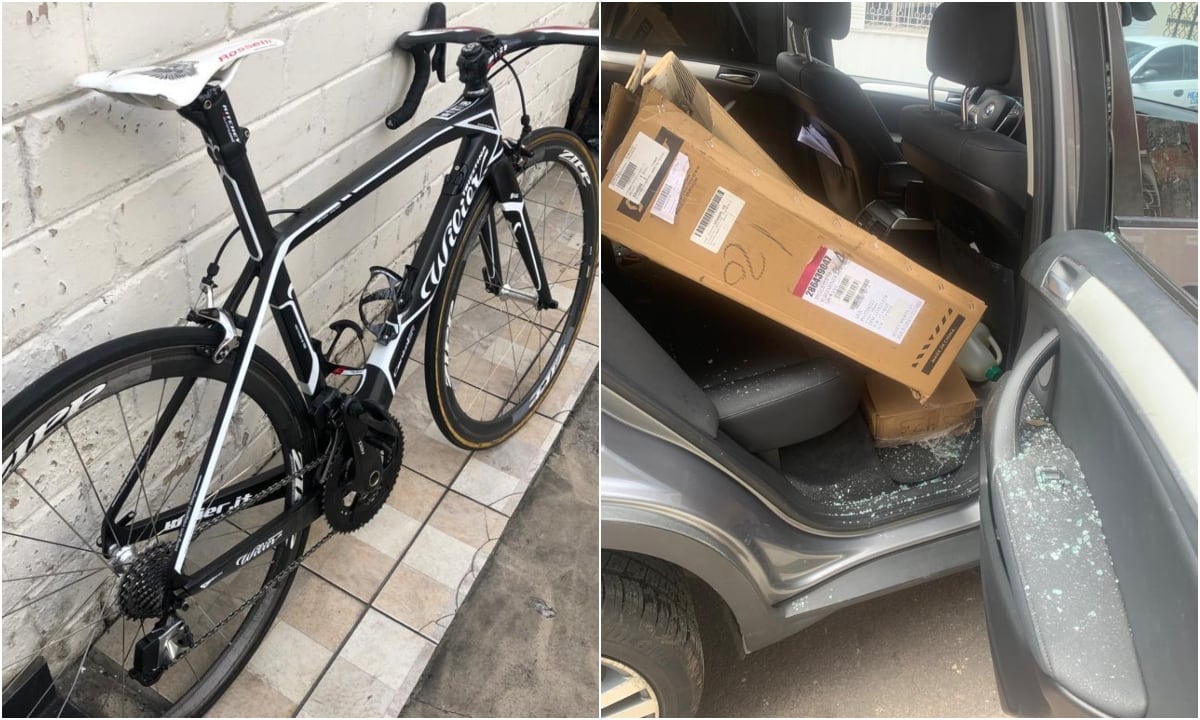 Santiago Buitrago, ciclista profesional colombiano del equipo bareiní Team Bahrain Victorious de categoría UCI WorldTeam fue víctima de hurto en Bogotá.