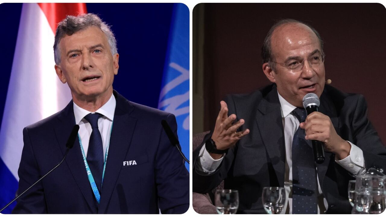Mauricio Macri y Felipe Calderón