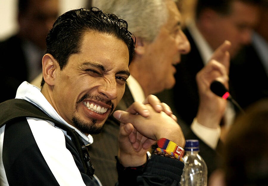 David Murcia Guzmán en audiencia.