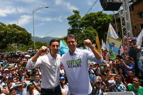 Daniel Quintero y Juan Carlos Upegui