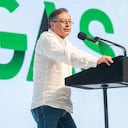 Presidente Gustavo Petro durante congreso de Naturgas.
