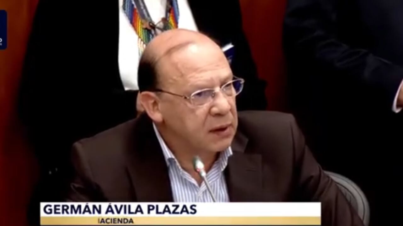 Germán Ávila, ministro de Hacienda