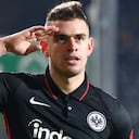 Rafael Santos Borré ya tiene 7 tantos esta temporada por el campeonato alemán