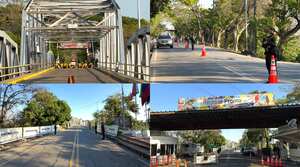 Frontera entre Arauca y Venezuela este 10 de enero, a pocas horas de la posesión presidencial en el vecino país.