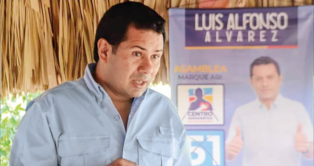   Luis Alfonso Álvarez fue elegido en 2023 para la Asamblea Departamental de Sucre con cerca de 16.000 votos. Recibió el aval del Centro Democrático. 