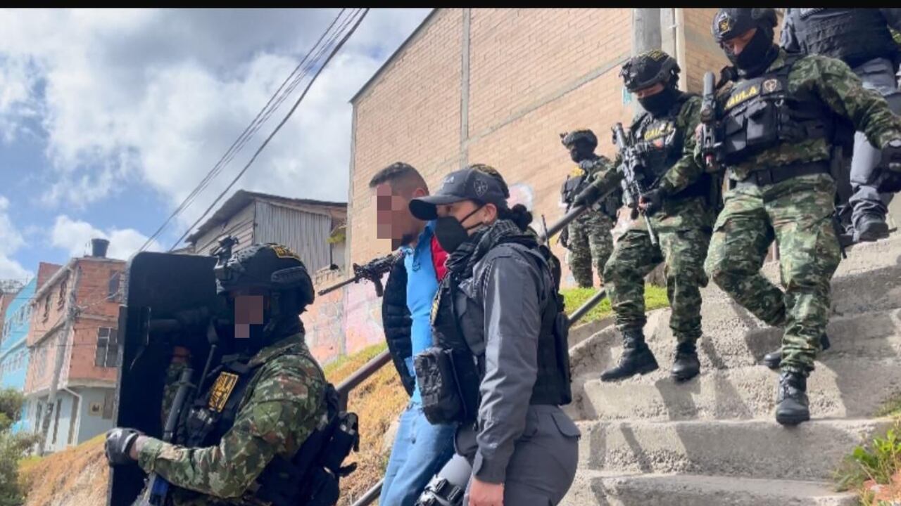 Fuerzas Militares capturaron a cabecilla del Tren de Aragua señalado de homicidios y narcotráfico en Ciudad Bolívar, en Bogotá.