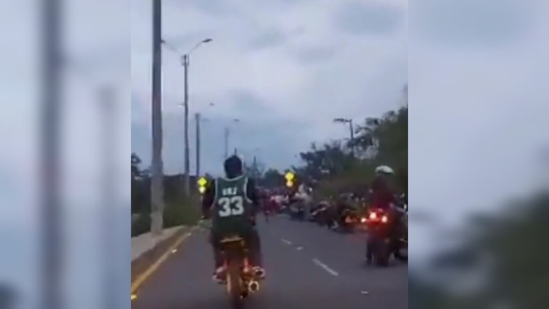 Caos en Cali por realización de piques ilegales en la circunvalar.