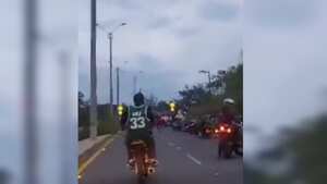 Los piques se reportaron en la avenida circunvalar de Cali.