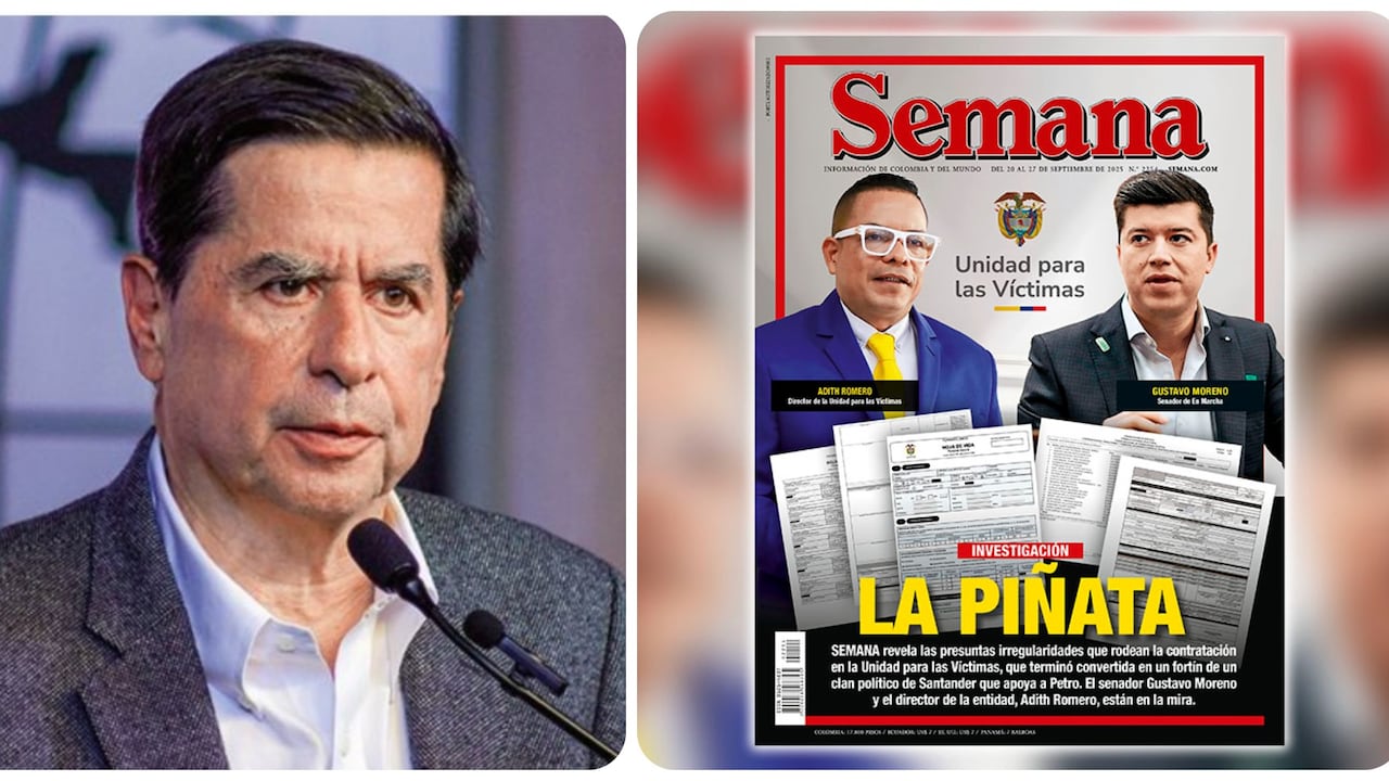 Juan Fernando Cristo y la portada de SEMANA.