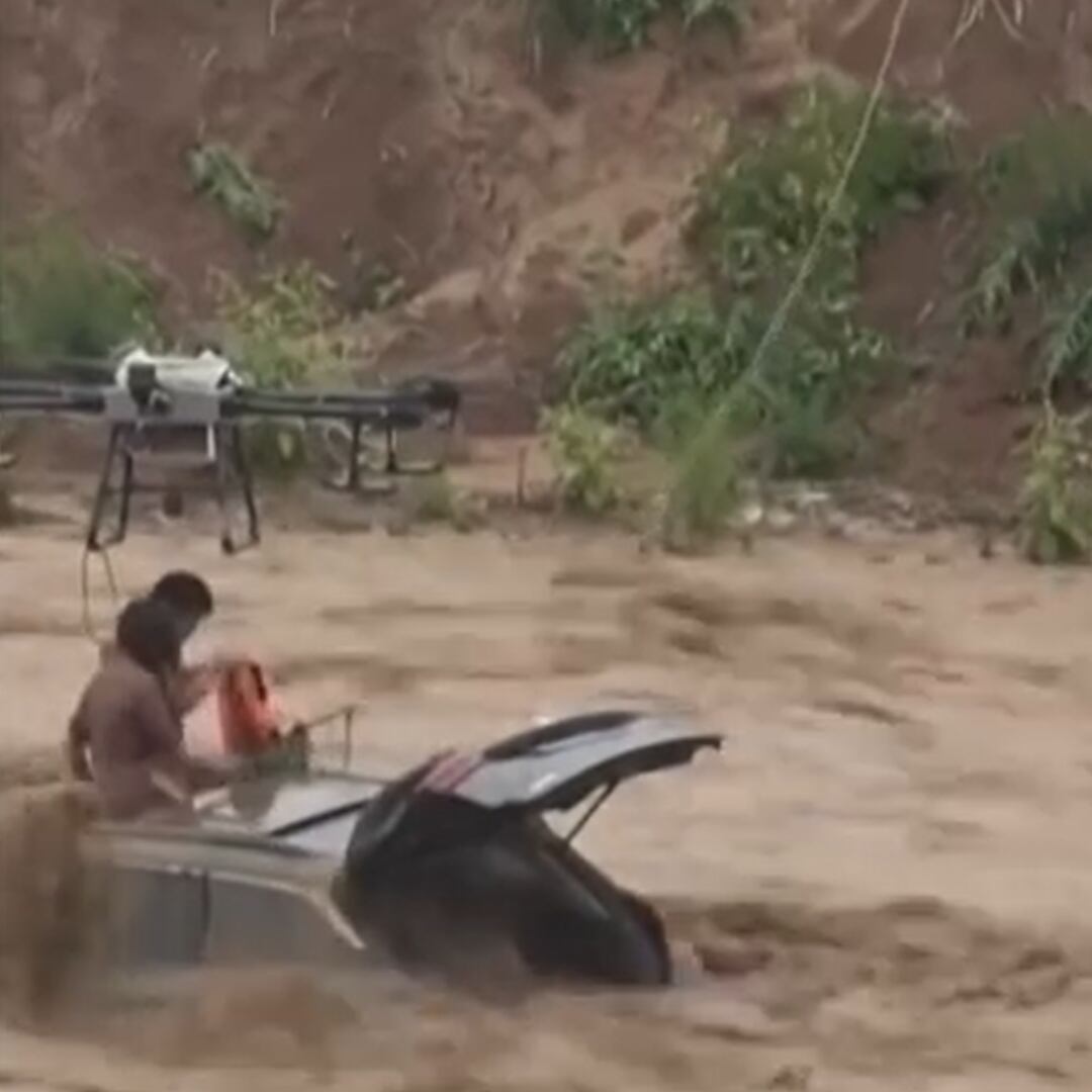 Las inundaciones en China han dejado centenares de afectados en la nación.