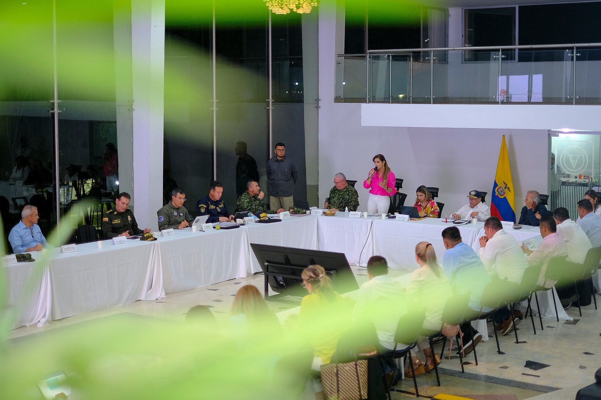 El consejo de seguridad se llevó a cabo para analizar la situación de inseguridad.