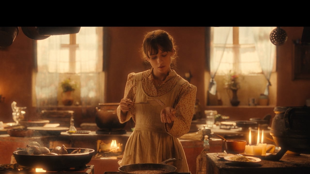 Fotograma de la serie inspirada en la novela ‘Como agua para chocolate’, de Laura Esquivel.