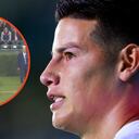 A James Rodríguez se le vio bastante alegre tras un nuevo triunfo con Club León.