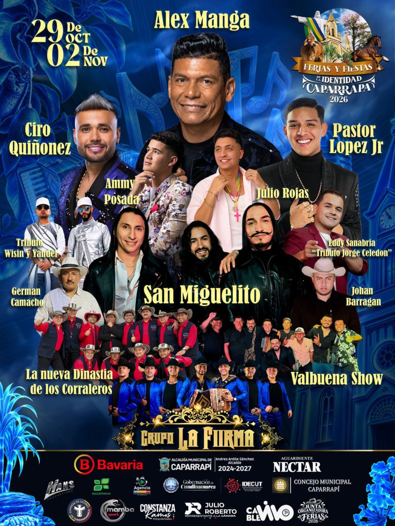 Ferias y fiestas en Caparrapí.