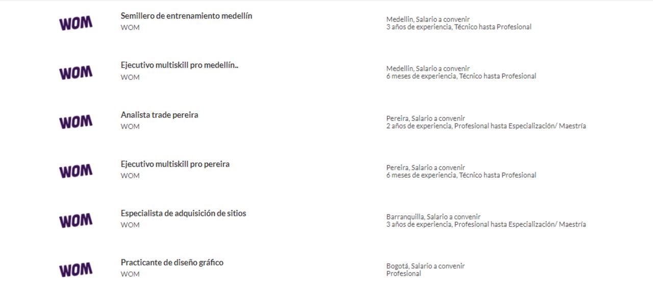 Éstas y más vacantes disponibles en Semana Empleos.