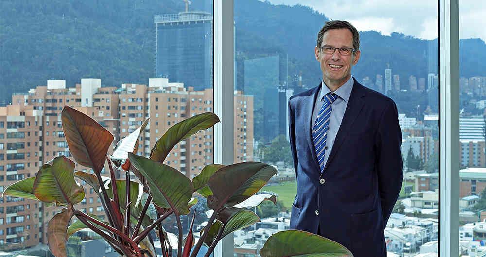 Peter Ptassek, embajador de Alemania en Colombia.