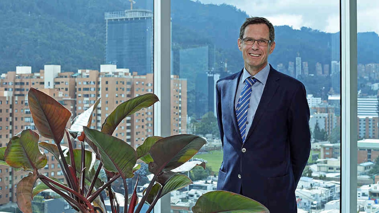 Peter Ptassek, embajador de Alemania en Colombia.