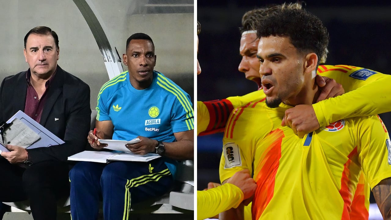 Amaranto Perea y Luis Díaz comparten juntos en la Selección Colombia.