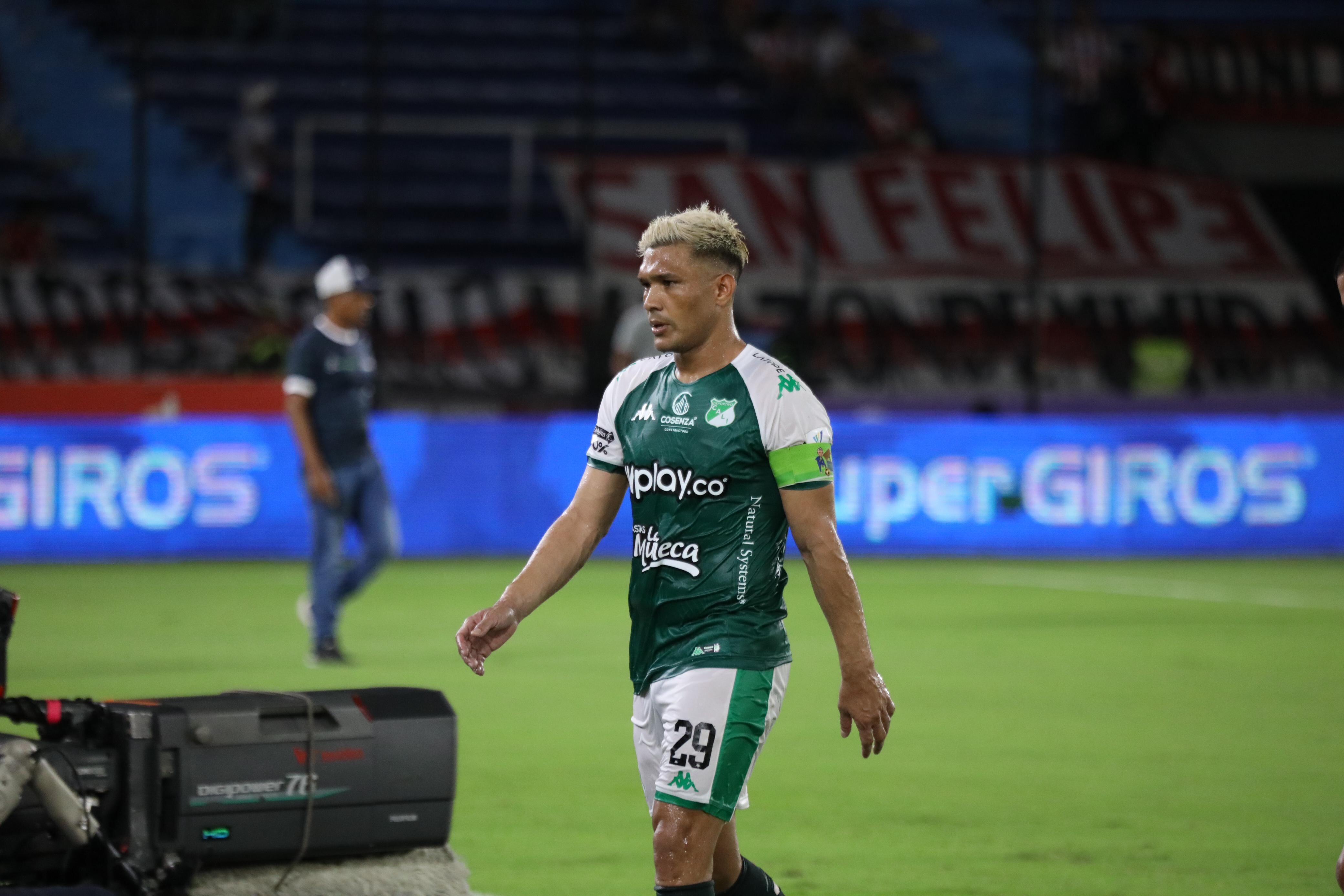 Imagen del partido entre Junior de Barranquilla y Deportivo Cali por la fecha 2 del cuadrangular semifinal del Grupo A.