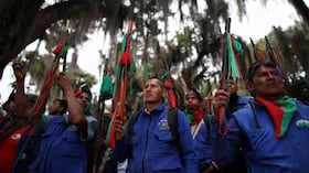 Guardia indígena de Caldono, Cauca (imagen de referencia).