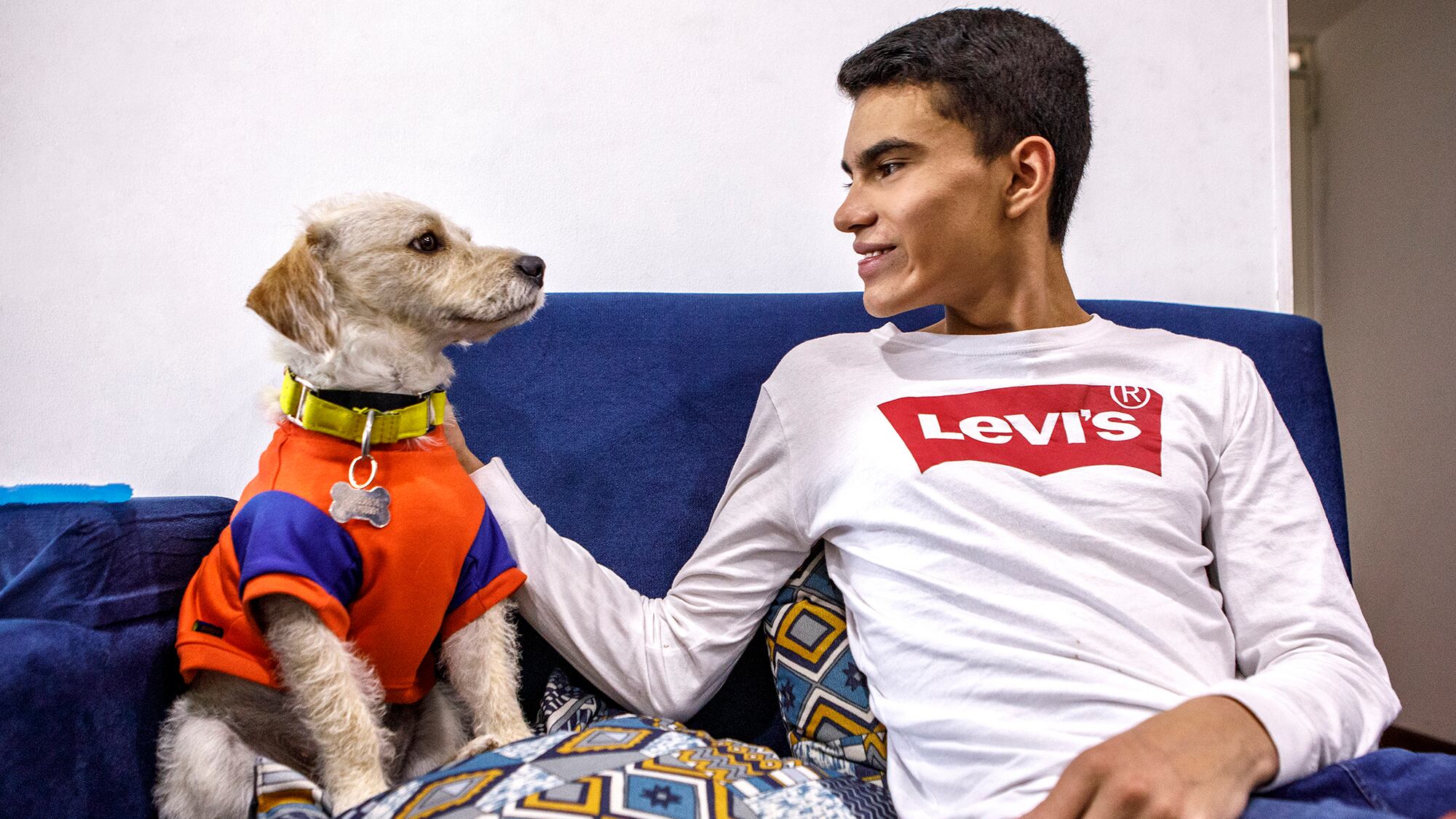 Julián David Mendoza y Justin.