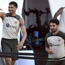 Ronald Araújo y İlkay Gündoğan en Barcelona