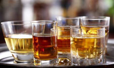 Cada tipo de bebida proporciona un grado diferente de alcohol.