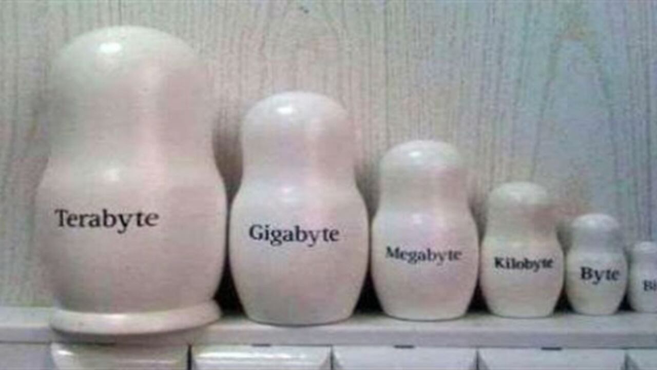 Las unidades de almacenamiento refieren a la cantidad de información que un dispositivo puede guardar.
