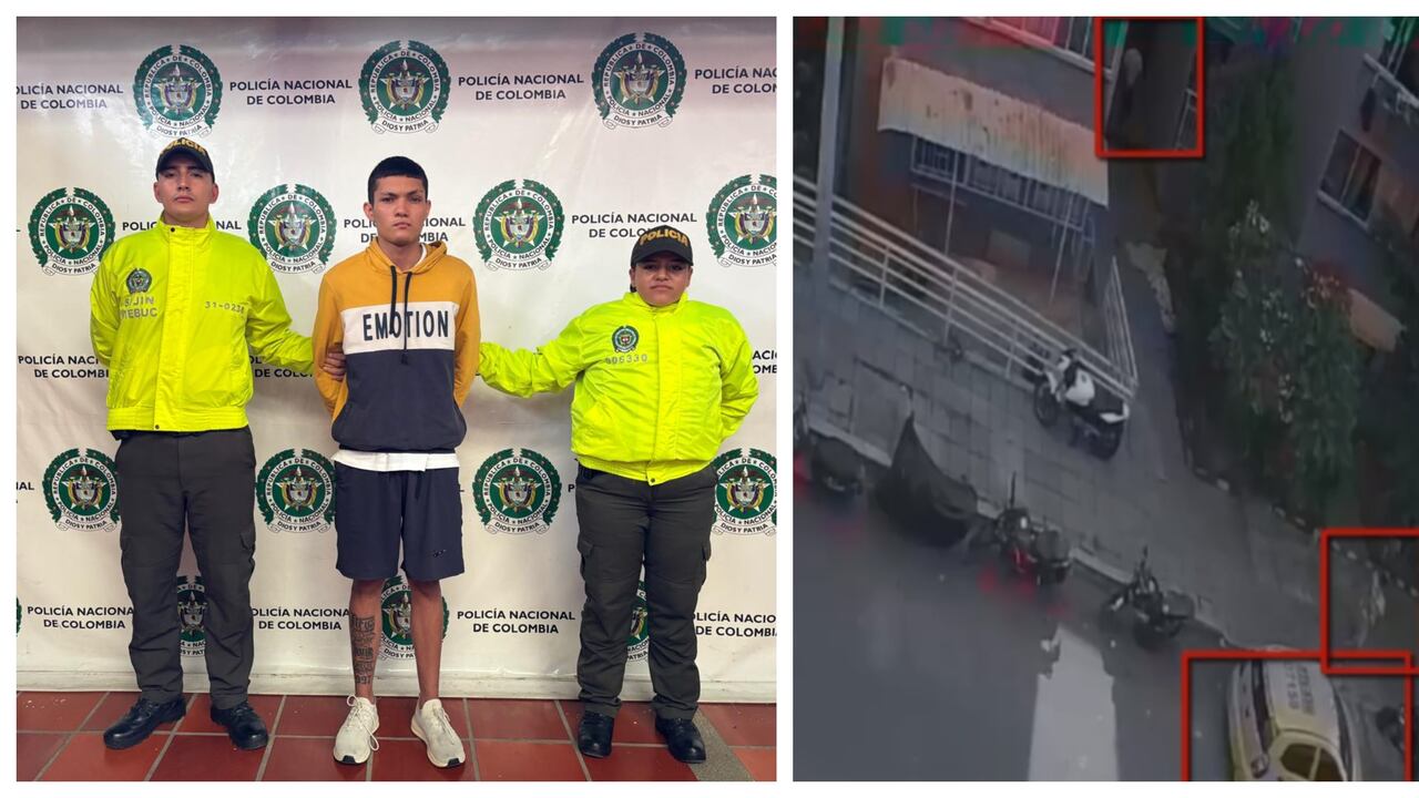 Alias el Ñato, detenido por homicidio en Bucaramanga.