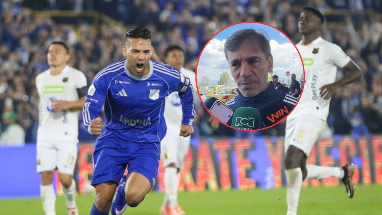 Fabián Bustos reveló la actualidad de Radamel Falcao García en Millonarios.