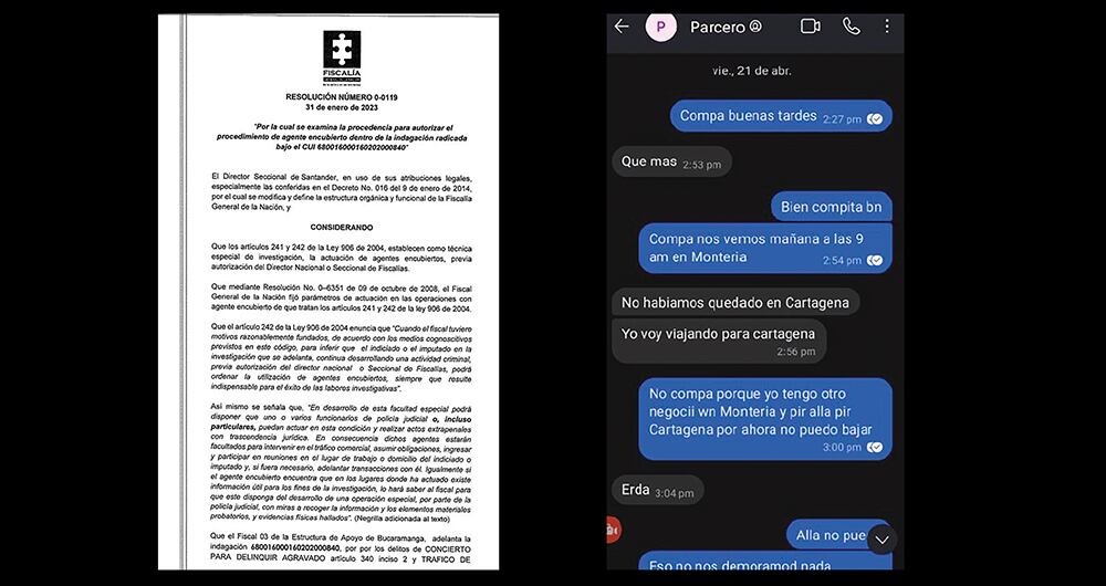 El testigo narra lo ocurrido.