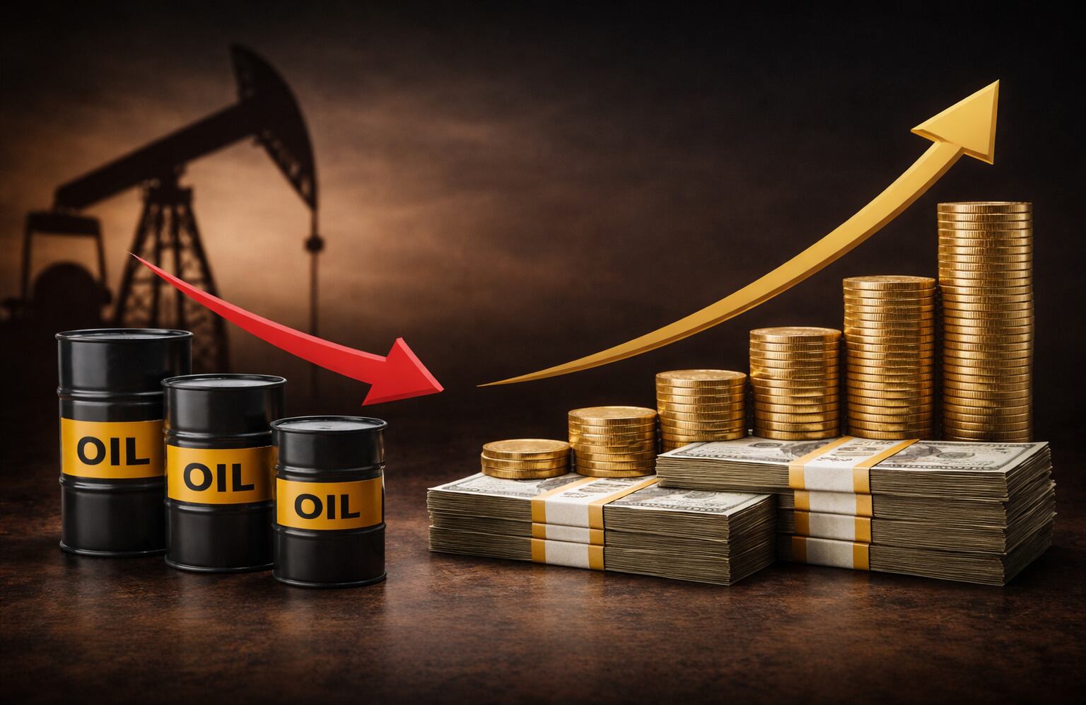 Menor producción y mayores ganancias