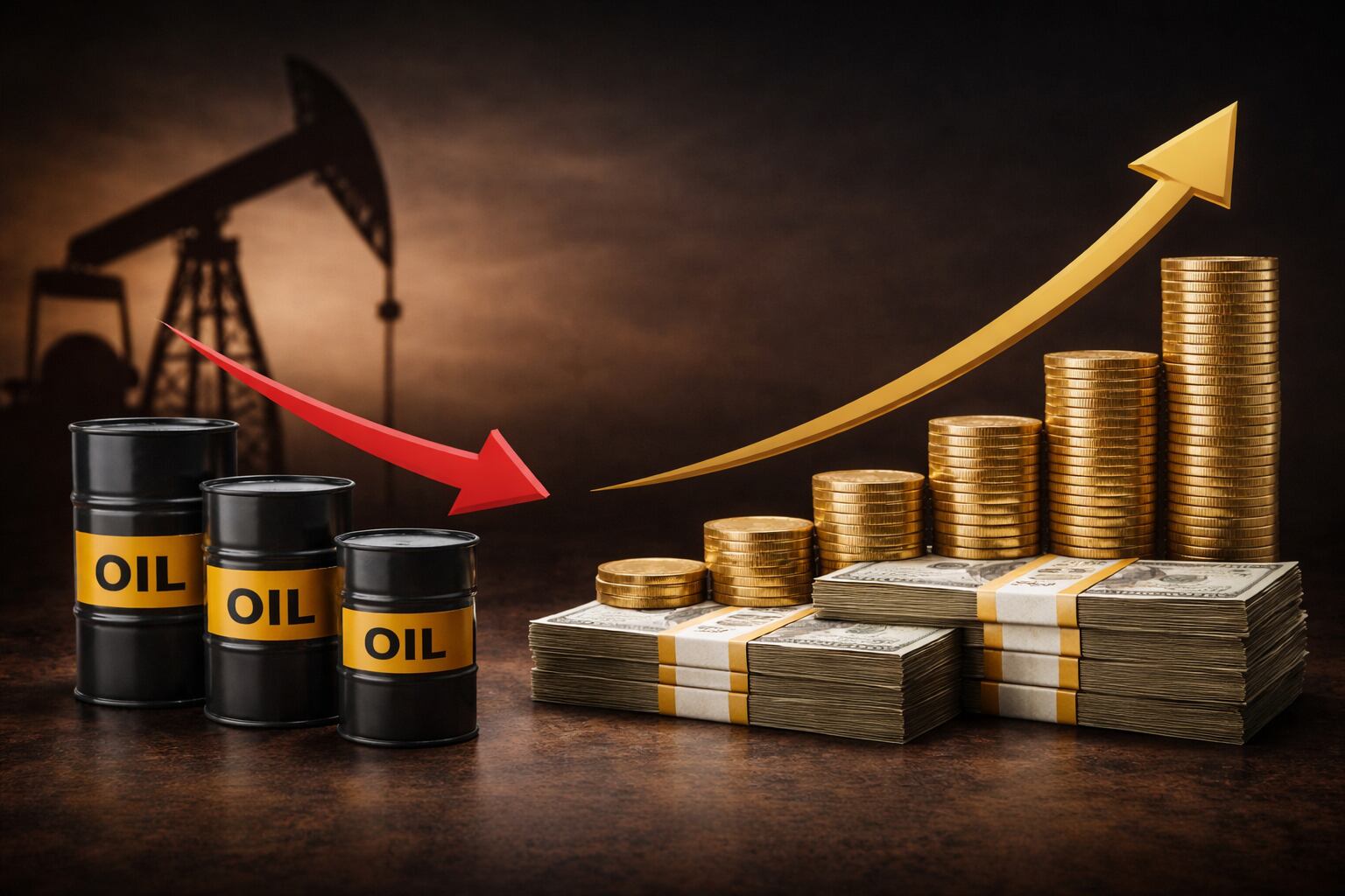 Menor producción y mayores ganancias