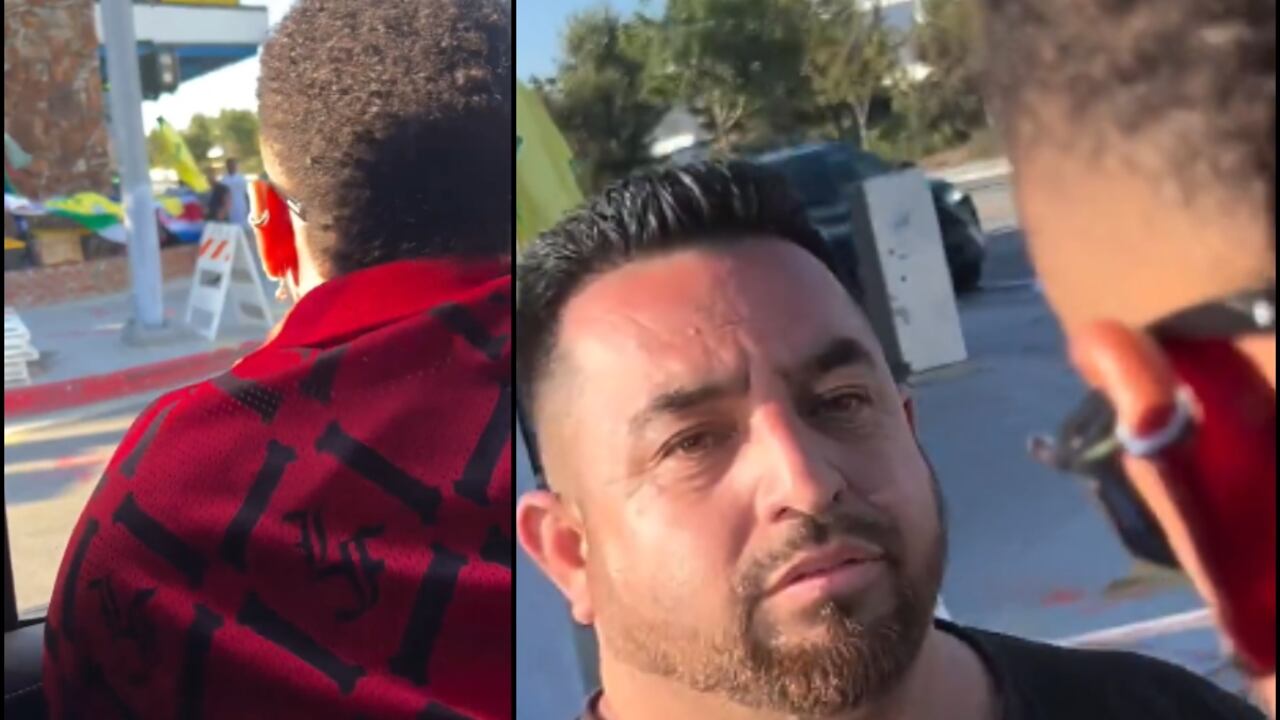 Neymar compró camisetas en un semáforo de Nueva York