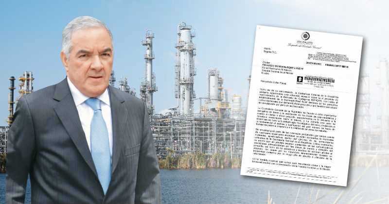 Carta del contralor Maya al fiscal Montealegre