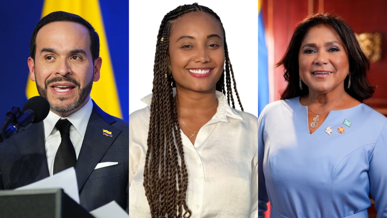 Abelardo De La Espriella, Girley Ordoñez (gobernadora) y Elizabeth Jay-Pang (congresista).