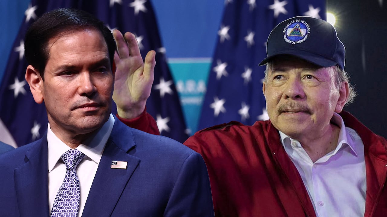 Marco Rubio y Daniel Ortega