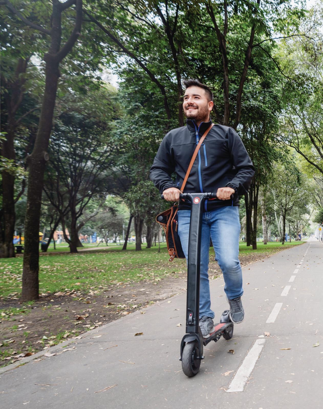 En el Banco GNB Sudameris, el 13 por ciento de los colaboradores usan bicicletas y patinetas.