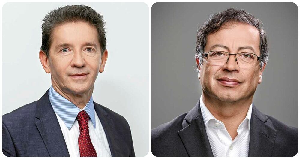 Luis Pérez y Gustavo Petro