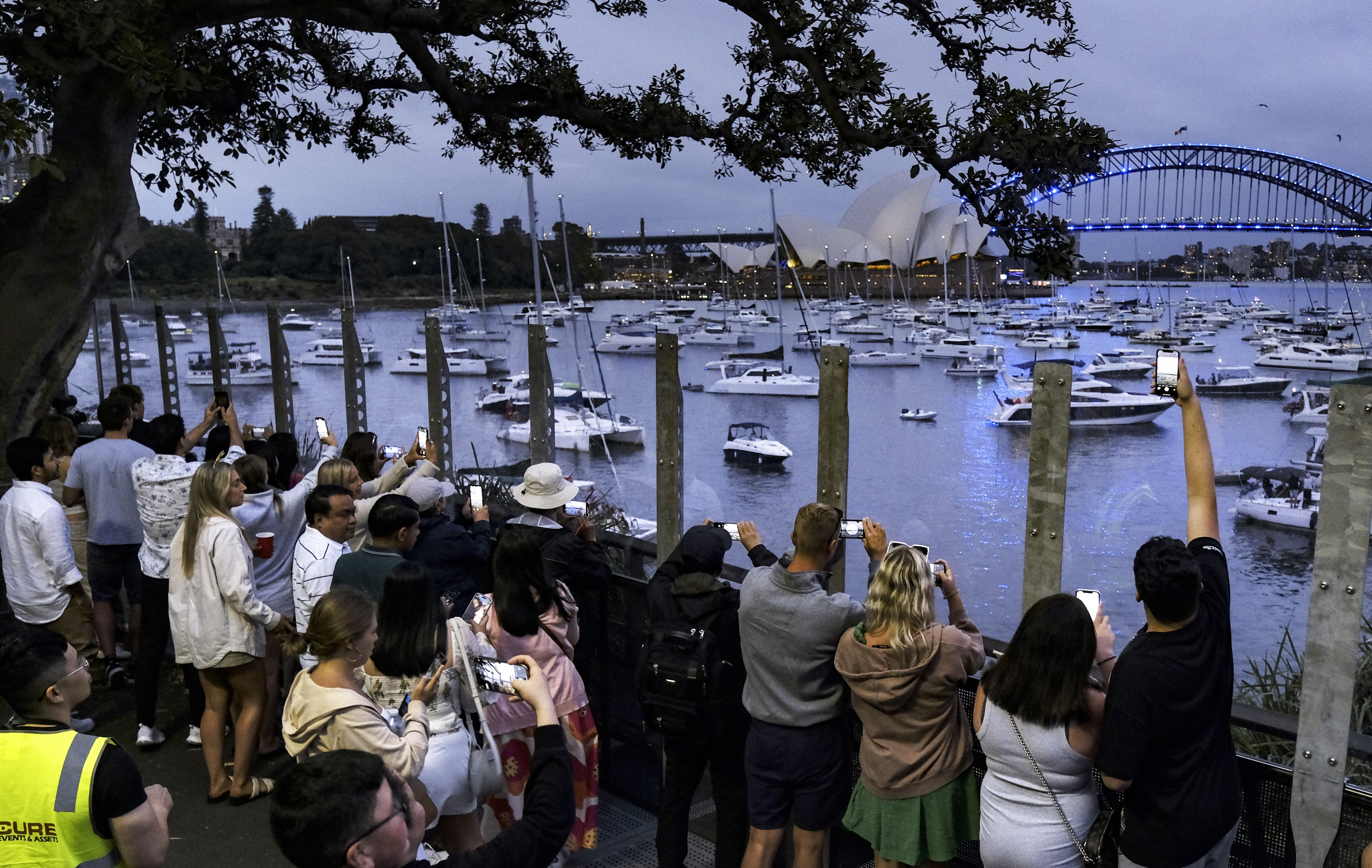 Los lugareños se encuentran preocupados por el acontecimiento. Imagen de referencia en puerto de Sidney