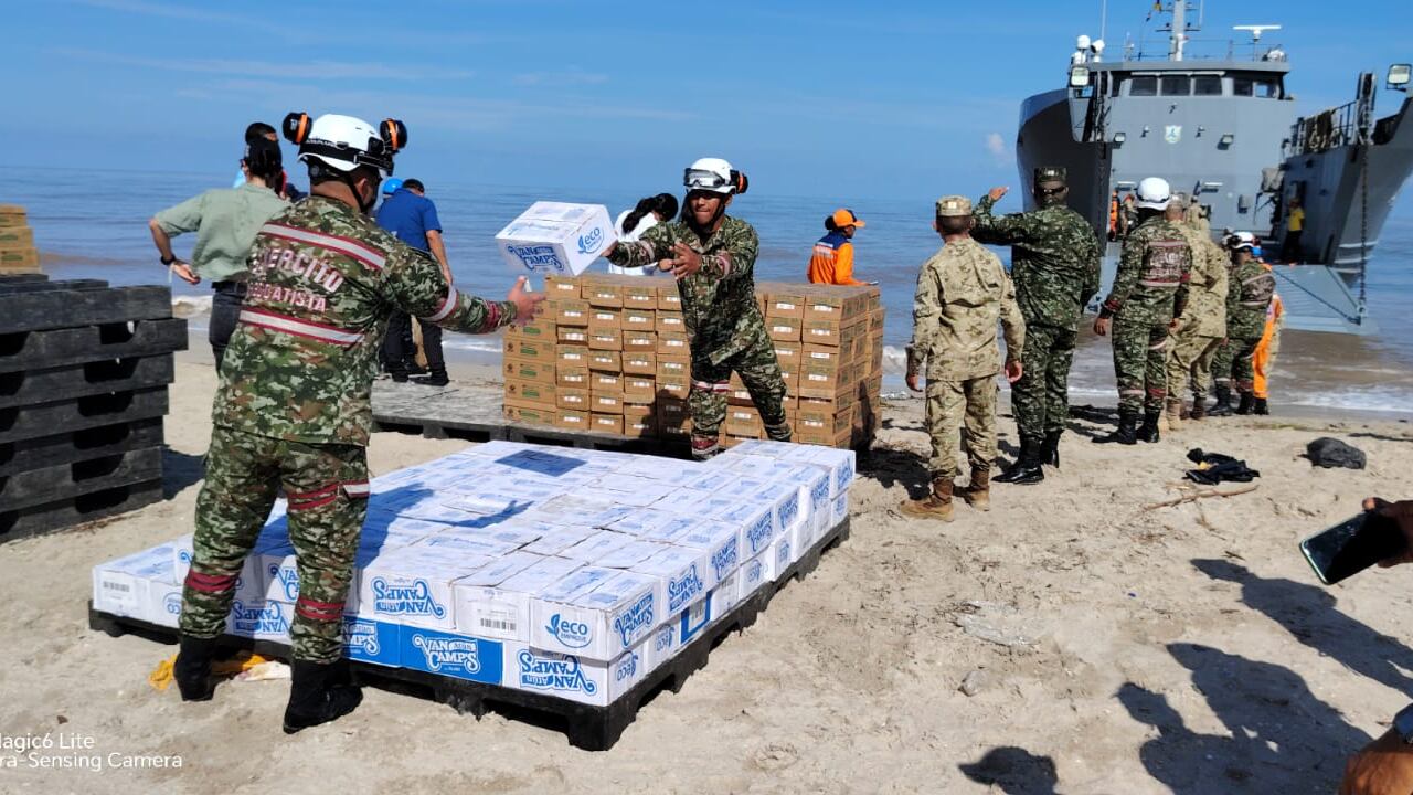 Ayudas humanitarias La Guajira.