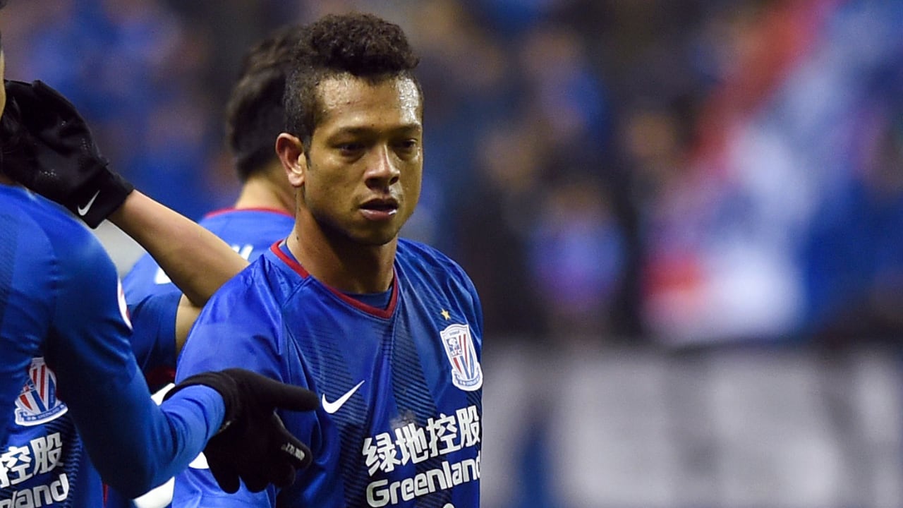 Fredy Guarín durante su paso en el fútbol de China